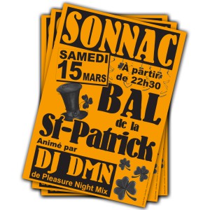 Tracts Fluo A5 (15 x 21 cm) - Recto seul ou Recto Verso