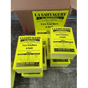 Flyers Fluo A6 (10 x 15 cm) - Recto ou Recto/Verso