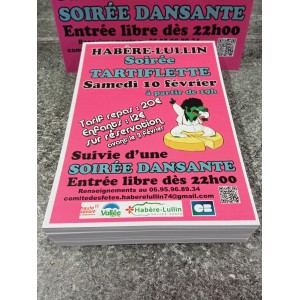 Tracts / Flyers A5 Couleur Recto seul ou Recto Verso Tracts / Flyers A5 Couleur Recto seul ou Recto Verso